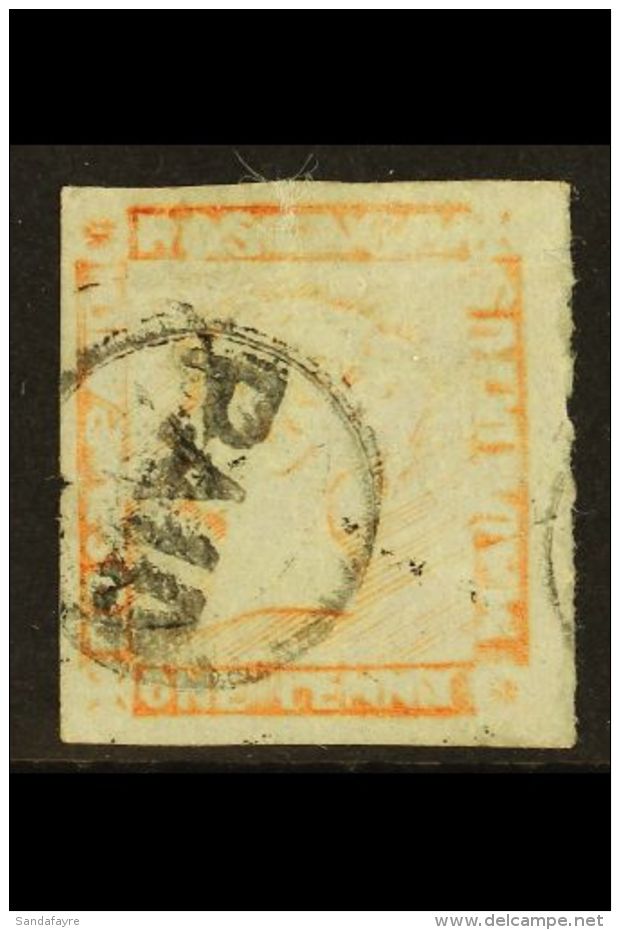 1848-59 1d Red, SG 23, Used With Fine "PAID" Cancel, Small Faults. For More Images, Please Visit... - Maurice (...-1967)