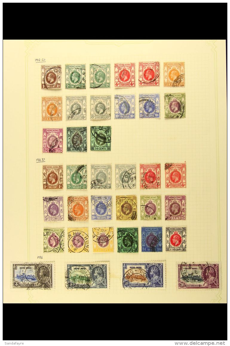 1912-35 Used KGV Collection With Some Shade Interest And A Range Of Values To $2. (35+ Stamps) For More Images,... - Other & Unclassified