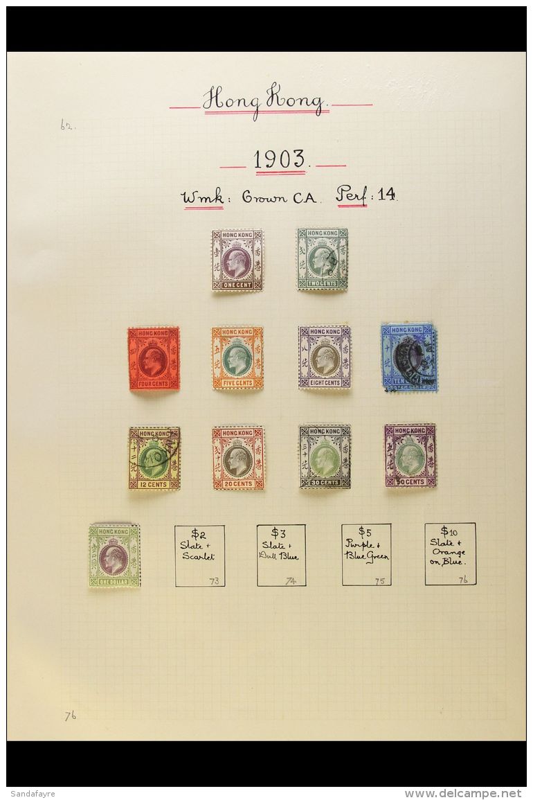1903 - 1935 GOOD MINT AND USED COLLECTION Well Written Up On Pages Including Many Better Stamps With 1903 Ed VII... - Andere & Zonder Classificatie