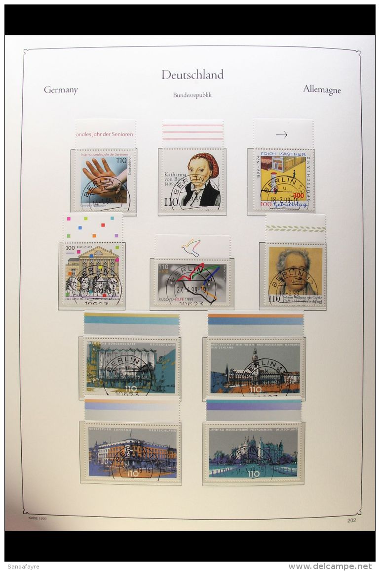 1980-99 VERY FINE USED COLLECTION An Attractive, Highly Complete Collection Presented In A Quality Hingeless... - Sonstige & Ohne Zuordnung