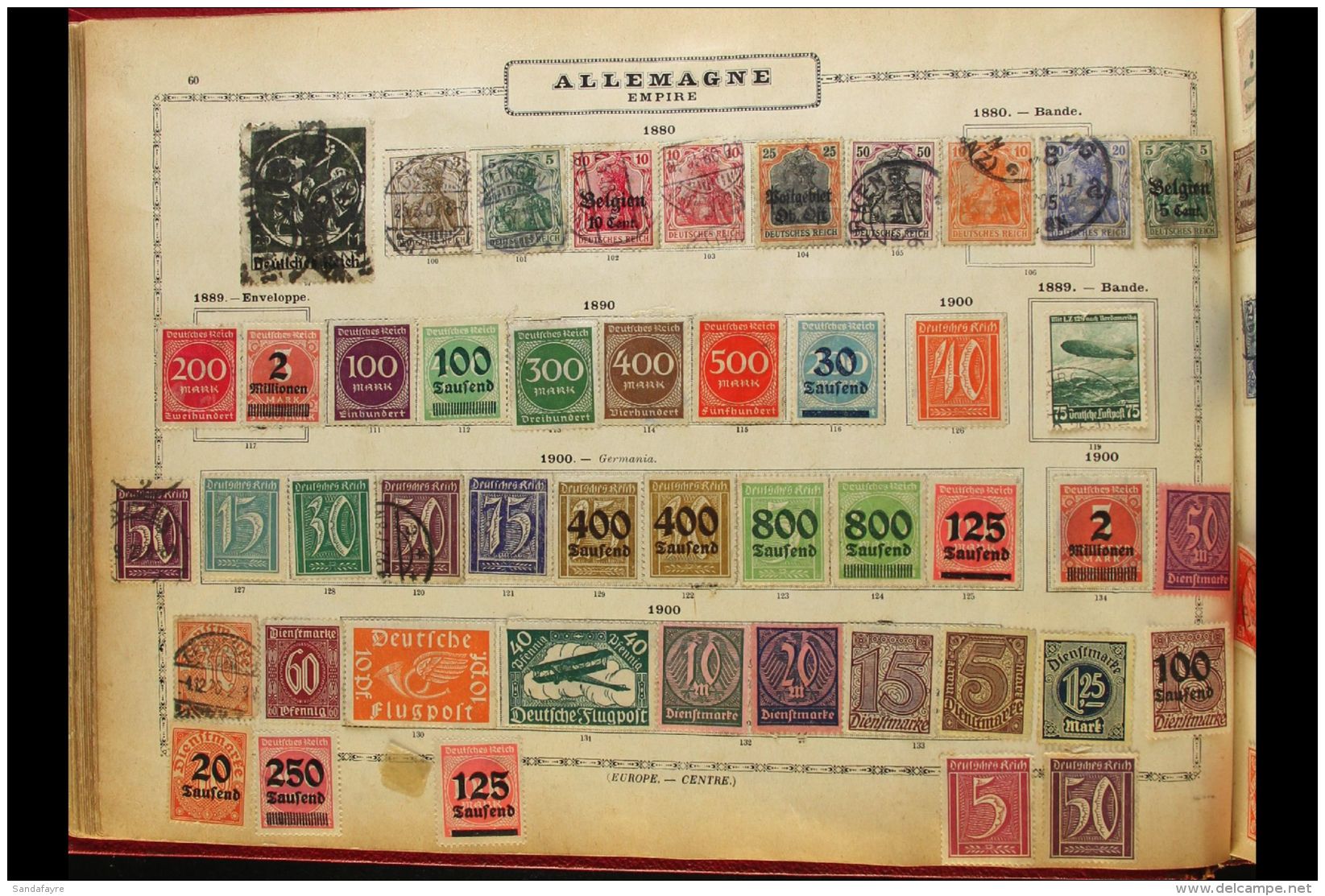 LOVELY OLD TIME WORLD COLLECTION. 1850-1950. An All Different Mint &amp; Used Collection Presented In An... - Autres & Non Classés