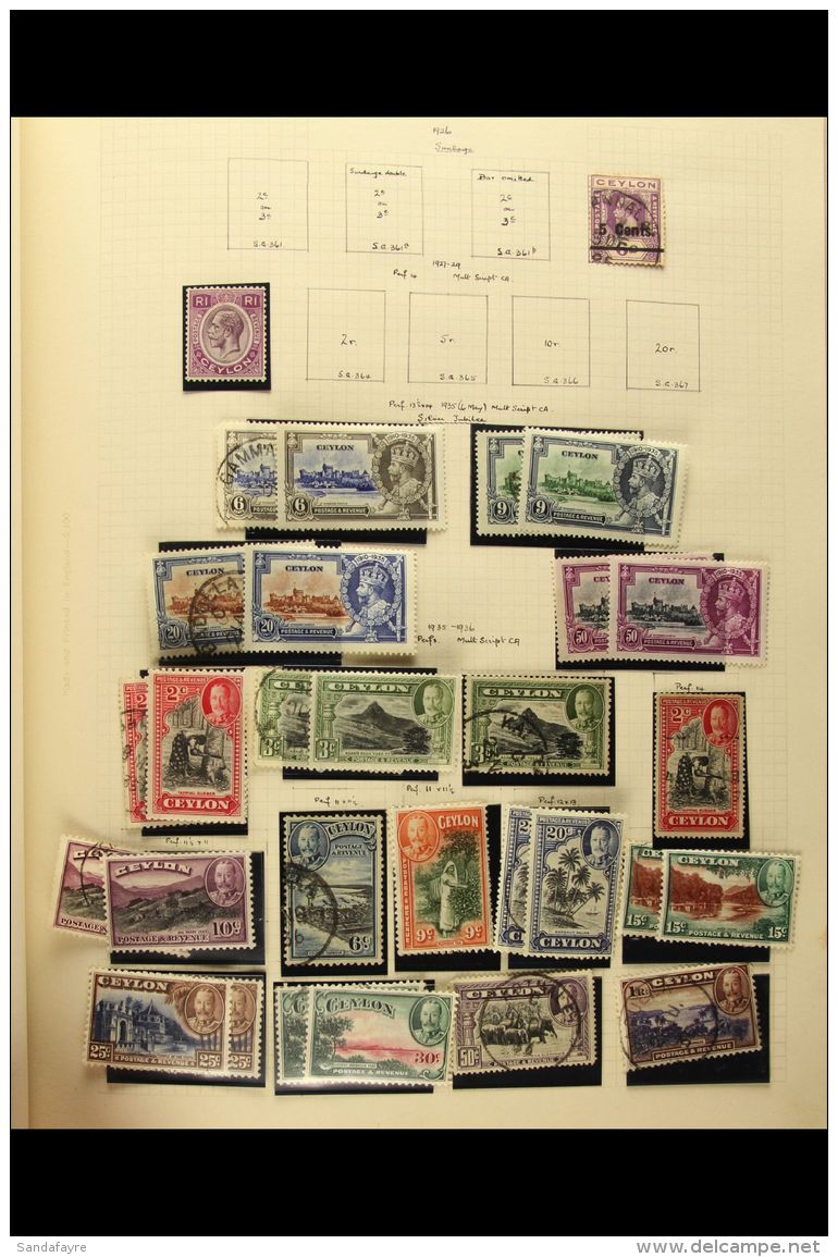 BRITISH ASIA An Attractive Old Time QV To KGVI Collection In A Simplex Album, Incl. Aden 1939-48 To 10r Cds Used,... - Other & Unclassified