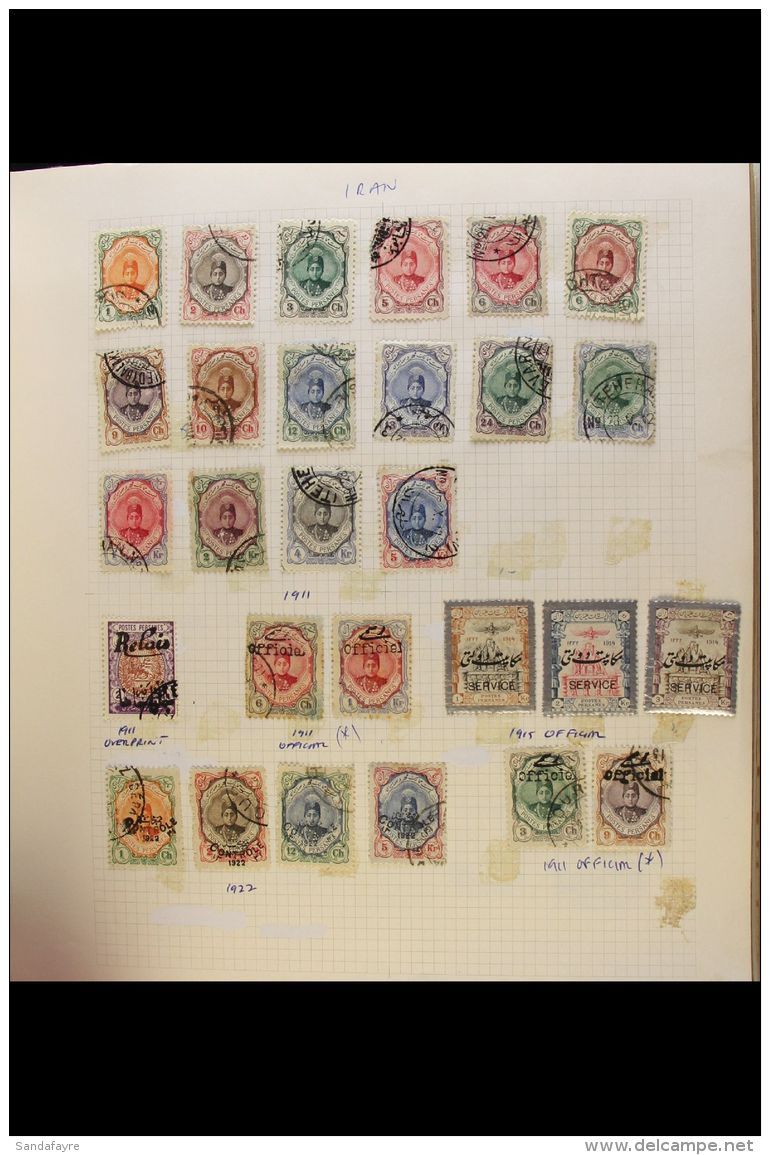 MIDDLE EAST A Chiefly All Different 19th Century To About 1990's Mint And Used Collection In An Album, Includes... - Otros & Sin Clasificación