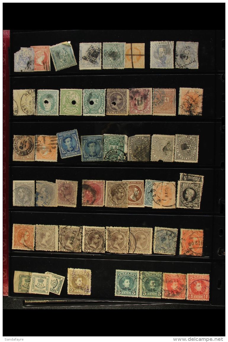 WORLD COLLECTION 19th Century To 1990's Chiefly Used Stamps With Light Duplication On Stock Pages In Two Albums,... - Other & Unclassified