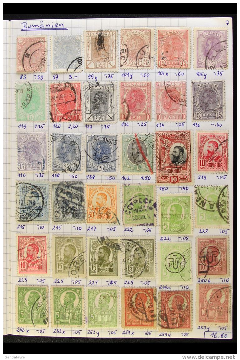 APPROVAL BOOKS Mostly Fine Used Stamps With Only Light Duplication In Nine Approval Books, Inc Switzerland,... - Autres & Non Classés