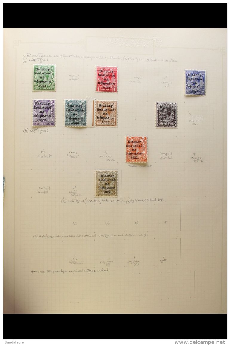 COMMONWEALTH COLLECTION 1850s - 1950s OLD TIME Mint &amp; Used Ranges In A Spring Back Binder. Includes GB QV To... - Other & Unclassified