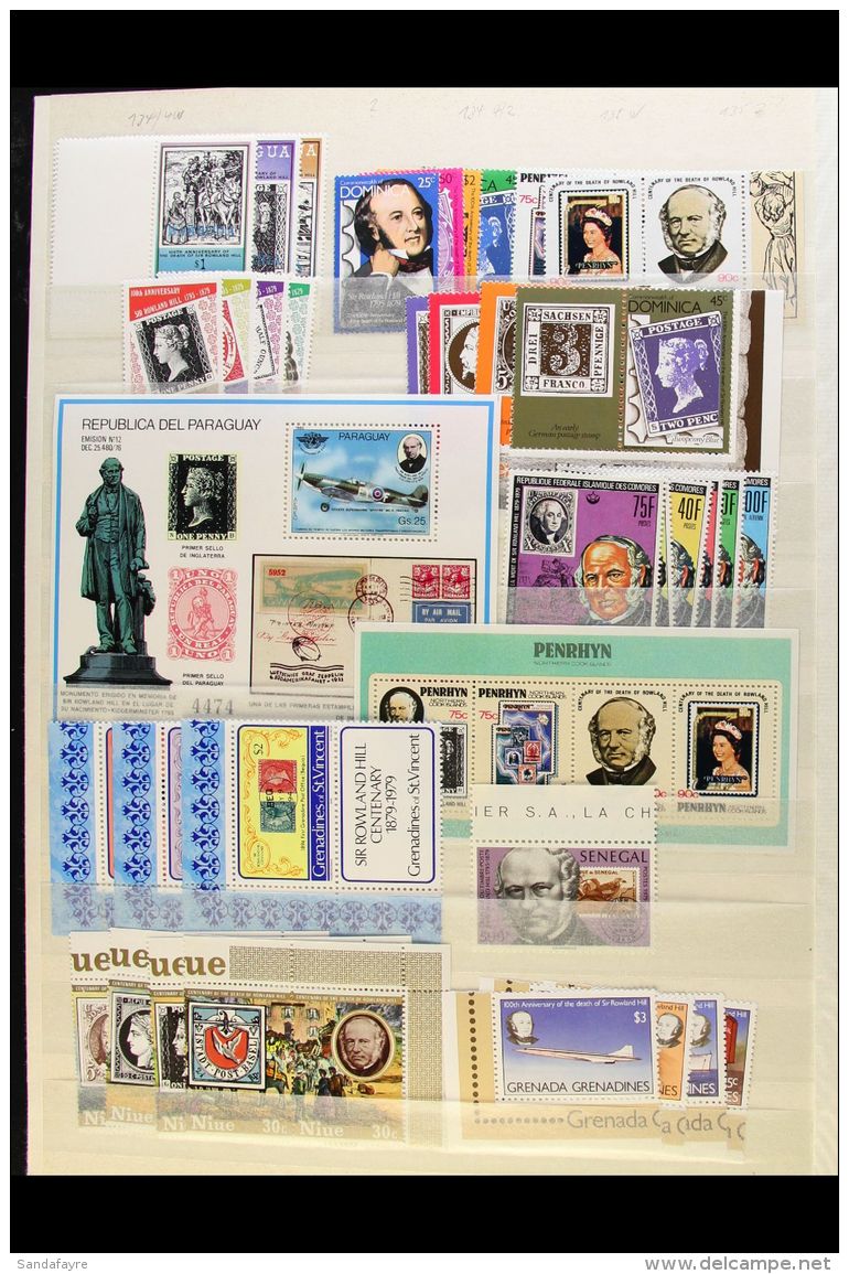 SIR ROWLAND HILL 1978-1980 World Superb Never Hinged Mint Collection Of All Different Complete Sets &amp;... - Ohne Zuordnung