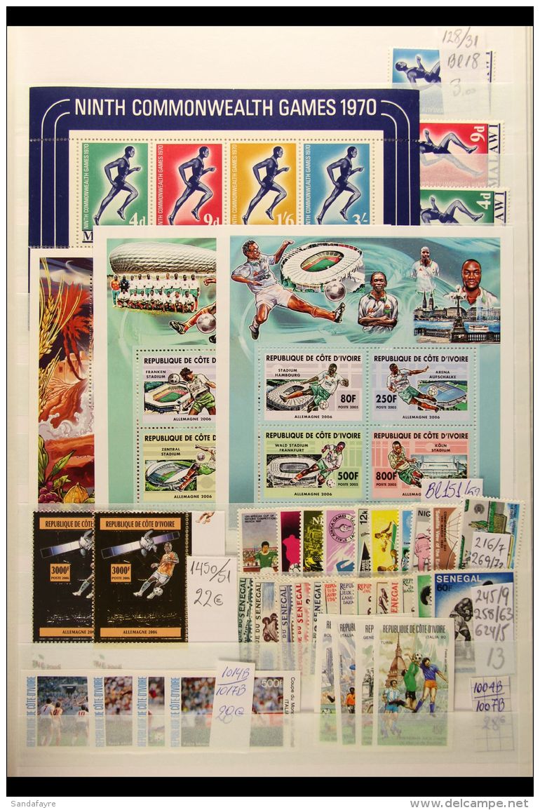 SPORTS AND OLYMPICS (AFRICAN COUNTRIES) 1963-2006 World All Different Superb Never Hinged Mint Collection Of... - Zonder Classificatie