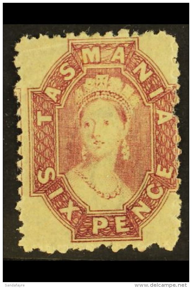 TASMANIA 1871-91 6d Dull Reddish-lilac, Perf 11&frac12;, SG 139, Fine Mint. For More Images, Please Visit... - Other & Unclassified