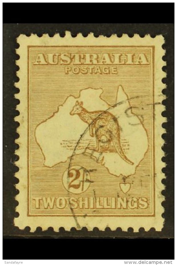 1915 2s Brown Kangaroo, SG 29, Fine Cds Used For More Images, Please Visit... - Other & Unclassified