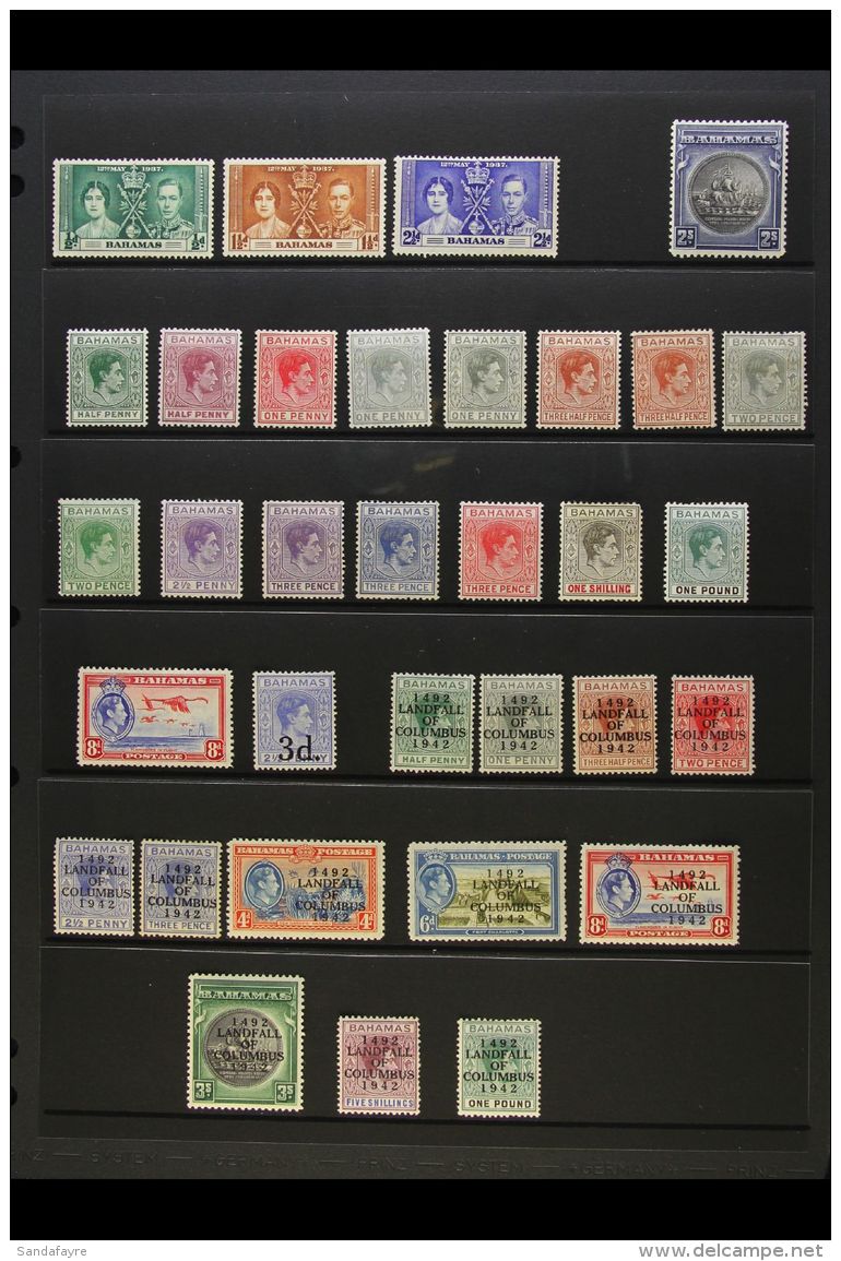 1937-52 FINE MINT COLLECTION An Attractive, All Different Mint Collection With A Complete Set Of Omnibus Issues... - Sonstige & Ohne Zuordnung