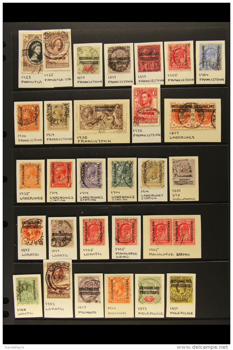 POSTMARKS COLLECTION An Attractive Range Of Clear To Fine Strikes On Mainly QV To KGV Stamps, Incl. 1891-94 To 1s,... - Other & Unclassified