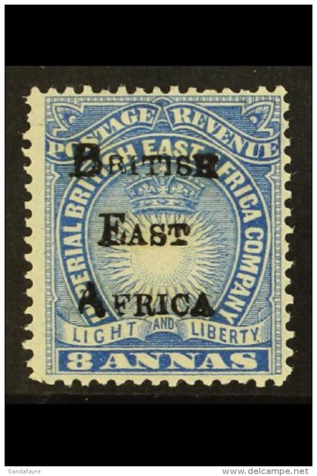 1895 8a Blue, SG 42, Fine Mint Signed Holcombe For More Images, Please Visit... - Afrique Orientale Britannique