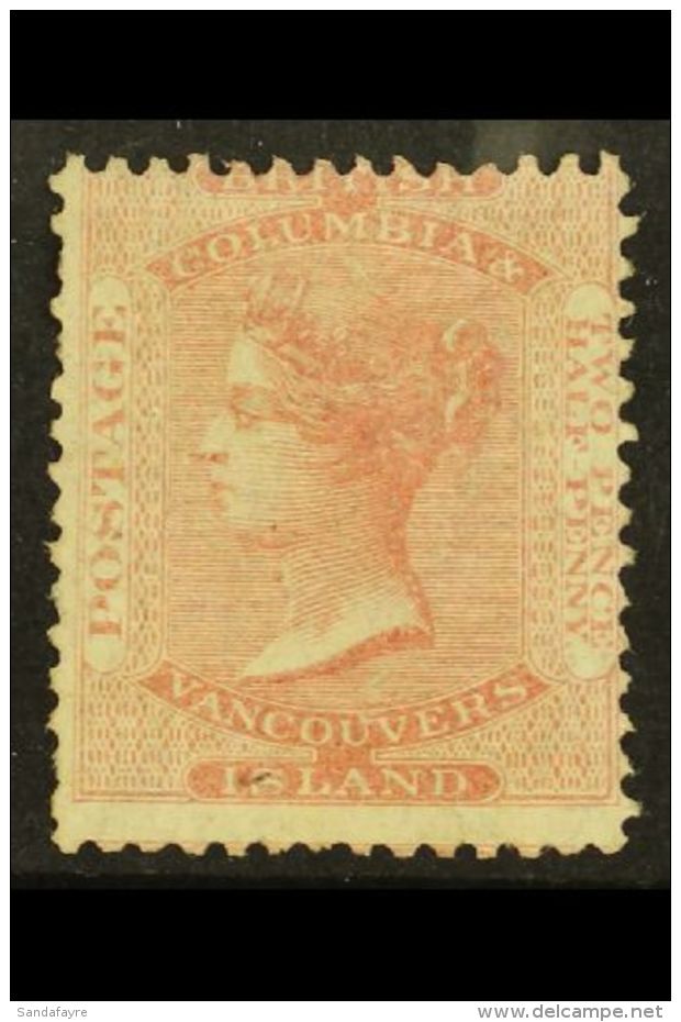 1860 2&frac12;d Pale Reddish Rose, SG 3, Unused No Gum, Couple Short Perfs At Left But Fresh And Attractive. For... - Sonstige & Ohne Zuordnung