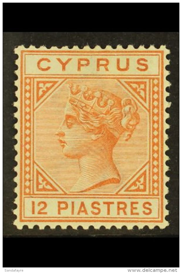 1892-94 12pi Orange-brown, Die II, Watermark Crown CA, SG 37, Fine Mint. For More Images, Please Visit... - Sonstige & Ohne Zuordnung