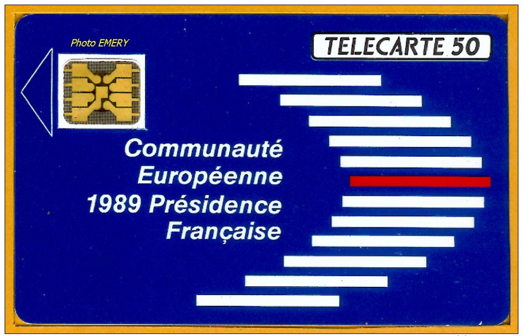 Télécarte Publique 1989 F107A Foncée, De 50u SC5on Verso N° 108932, Utilisée SUPERBE          La Photo Est Celle Du Prod - 1989