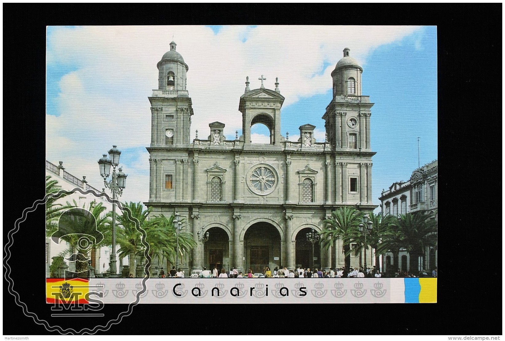 Spain/ Espa&ntilde;a Official Spanish Postcard - Canarias - International Rate - Edifil N&ordm; 23 - Servicios