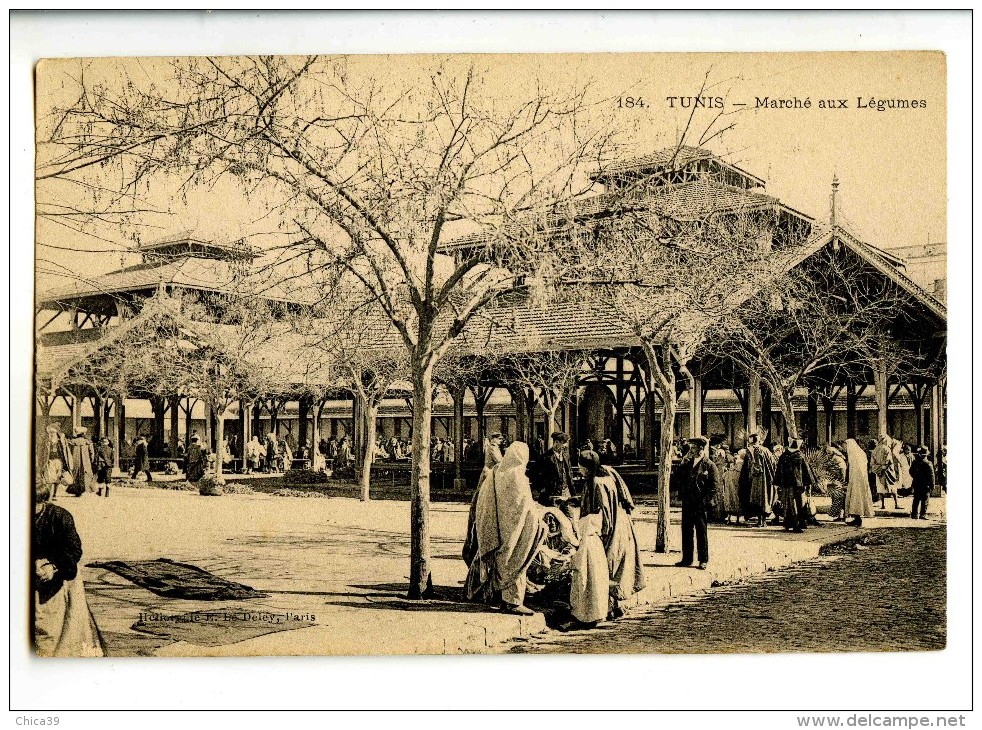 17984   -   Tunis   -   Marché Aux Légumes - Tunesië