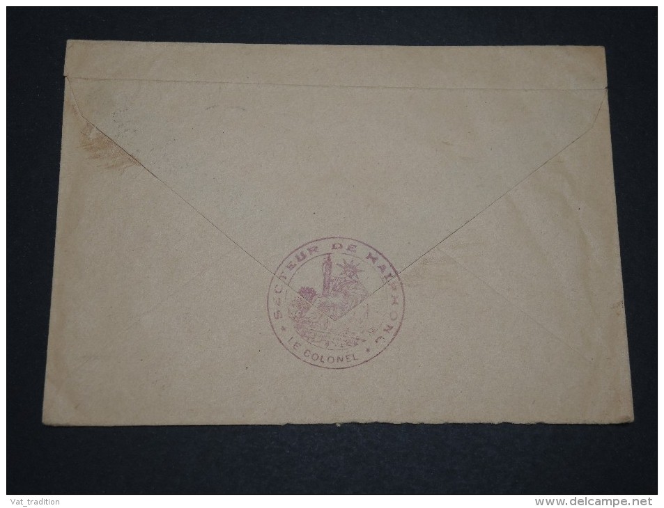 FRANCE - Enveloppe En Franchise En 1949 Pour La France Secteur De Haiphong - A Voir - L 1806 - Guerra D'Indocina/Vietnam