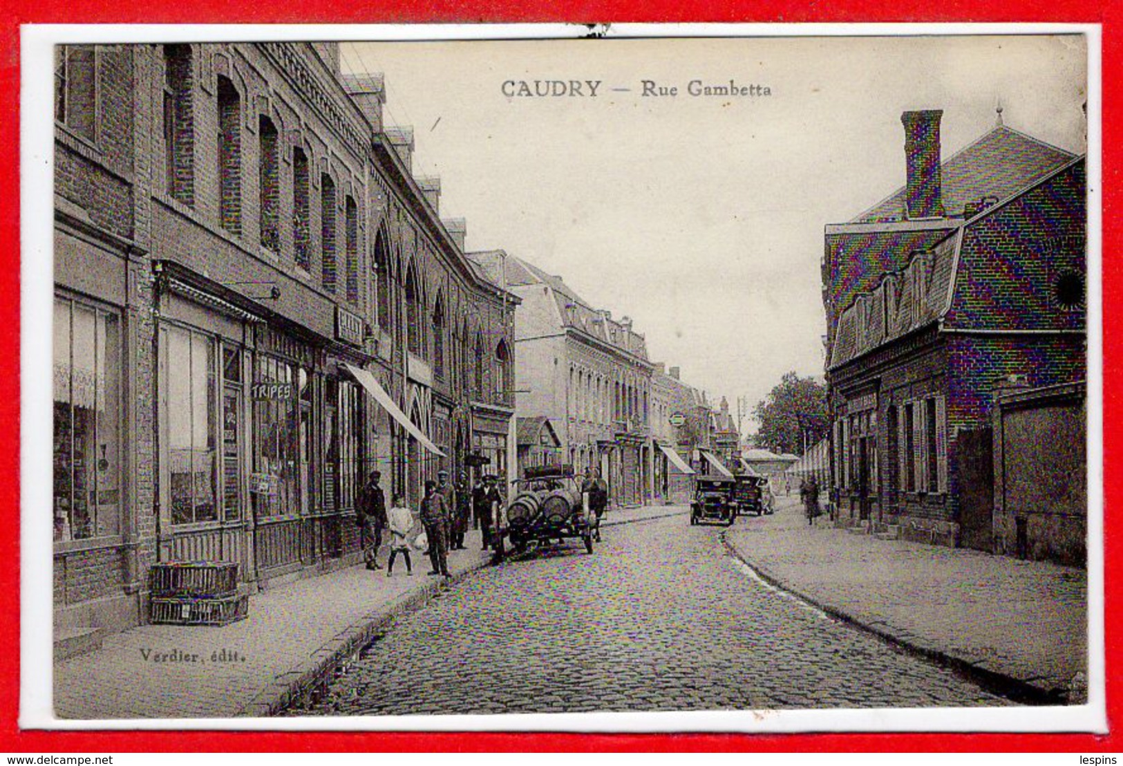 59 - CAUDRY -- Rue Gambetta - Caudry