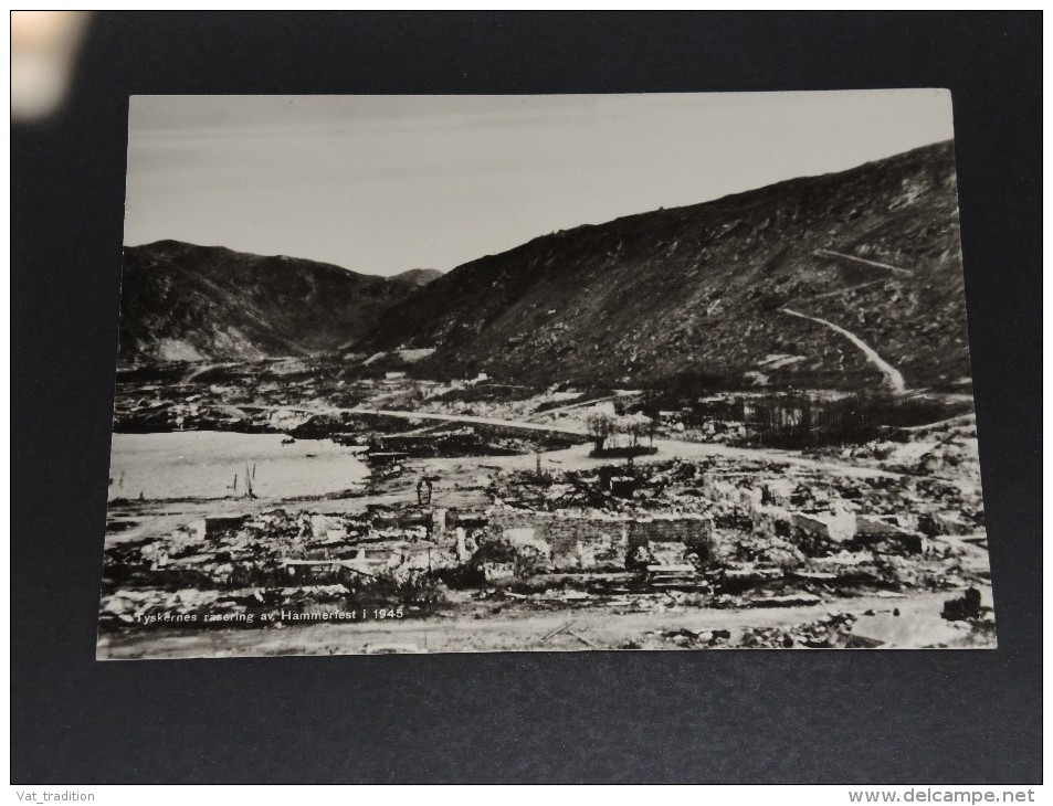 NORVÈGE - Oblitération Du Cap Nord Sur Carte Postale En 1957 Pour La France - A Voir - L 1850 - Cartas & Documentos