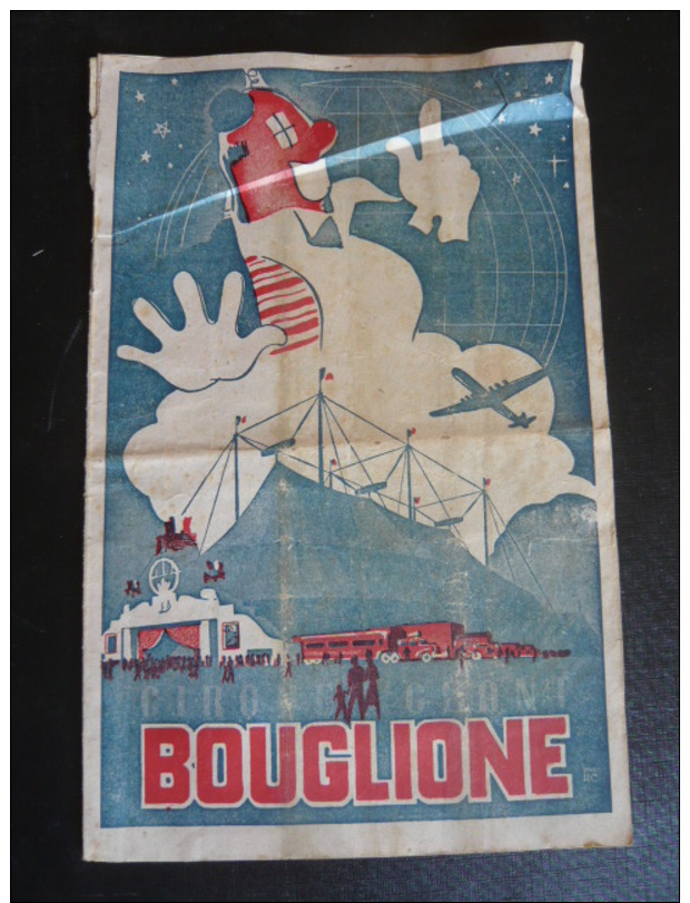 C1. PROGRAMME CIRQUE BOUGLIONE 1948  . 22X14,2 CM . 8 PAGES - Programs