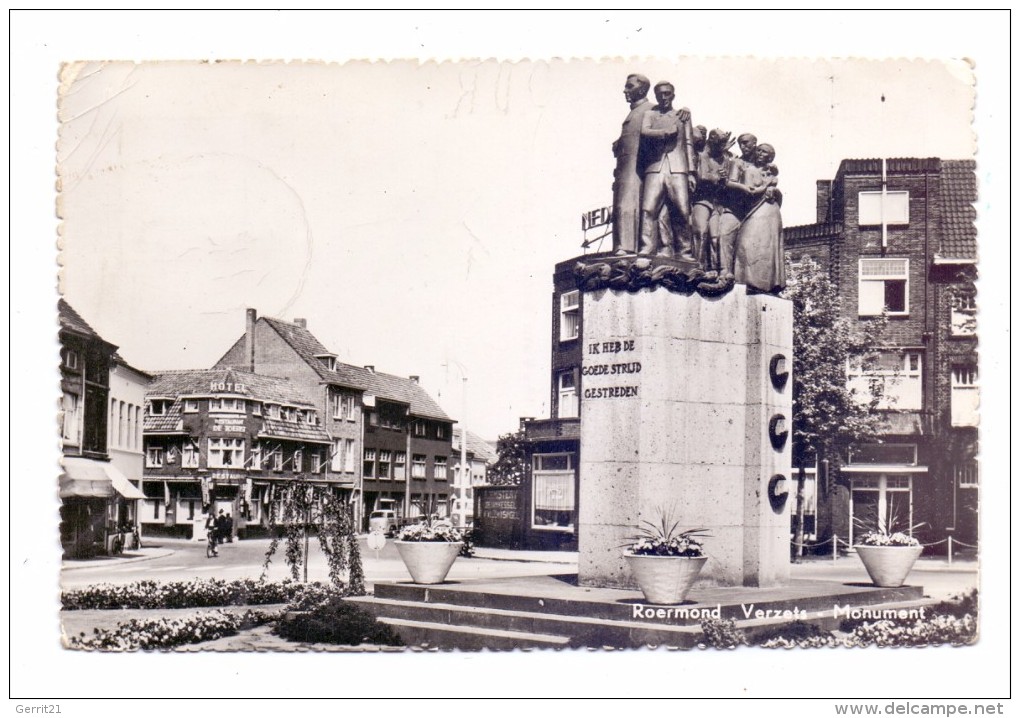 NL - LIMBURG - ROERMOND, Verzets Monument, 1960 - Roermond