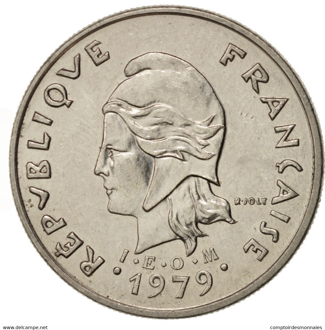 Monnaie, French Polynesia, 10 Francs, 1979, Paris, TTB+, Nickel, KM:8 - French Polynesia