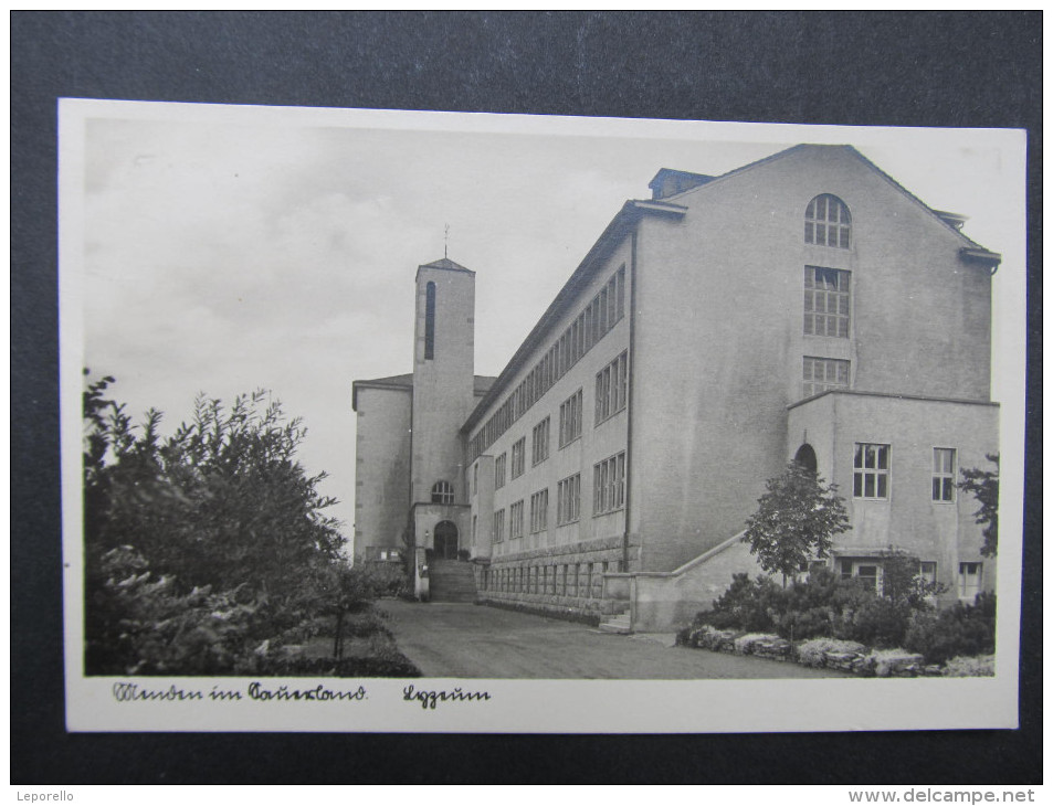 AK MENDEN Lyzeum Ca.1940 // D*21049 - Menden