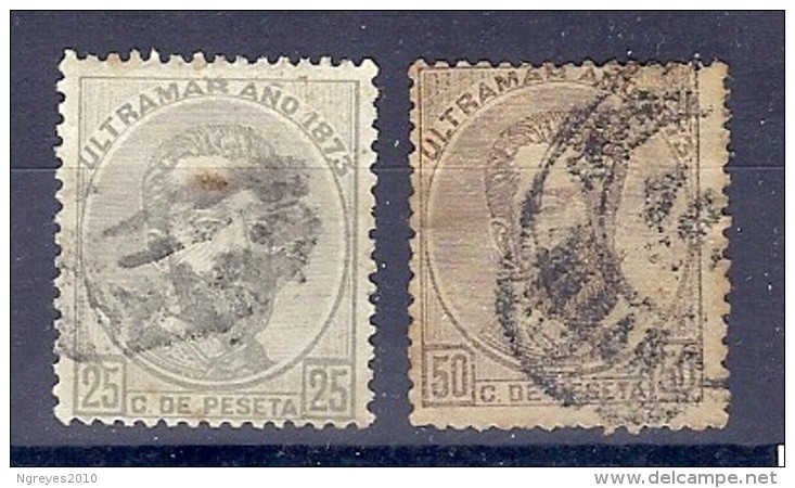 150026288  ANTILLAS  ESPAÑA  EDIFIL  Nº  25/6 - Cuba (1874-1898)