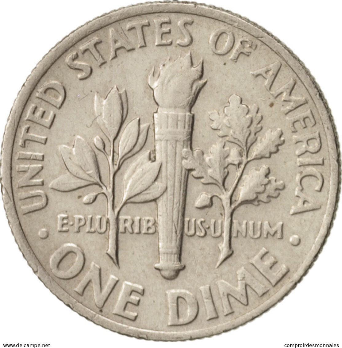 États-Unis, Roosevelt Dime, 1967, Philadelphie, TTB+, KM:195a - 1946-...: Roosevelt