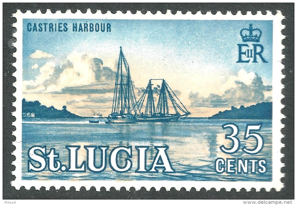 St Lucia 1964 35c SG207- Mint - St.Lucia (...-1978)