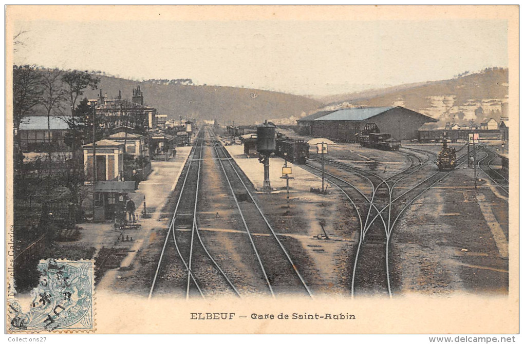 76-ELBEUF- GARE DE SAINT AUBIN - Elbeuf