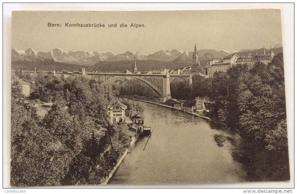 BERNA - KORNHAUSBRUCKE UND DIE ALPEN NV FP - Berna