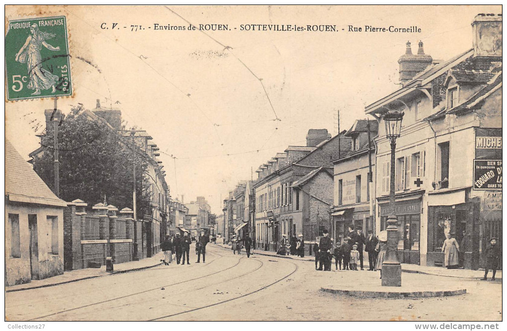 76-SAUTTEVILLE-LES-ROUENS- RUE PIRRE CORNEILLE - Sotteville Les Rouen