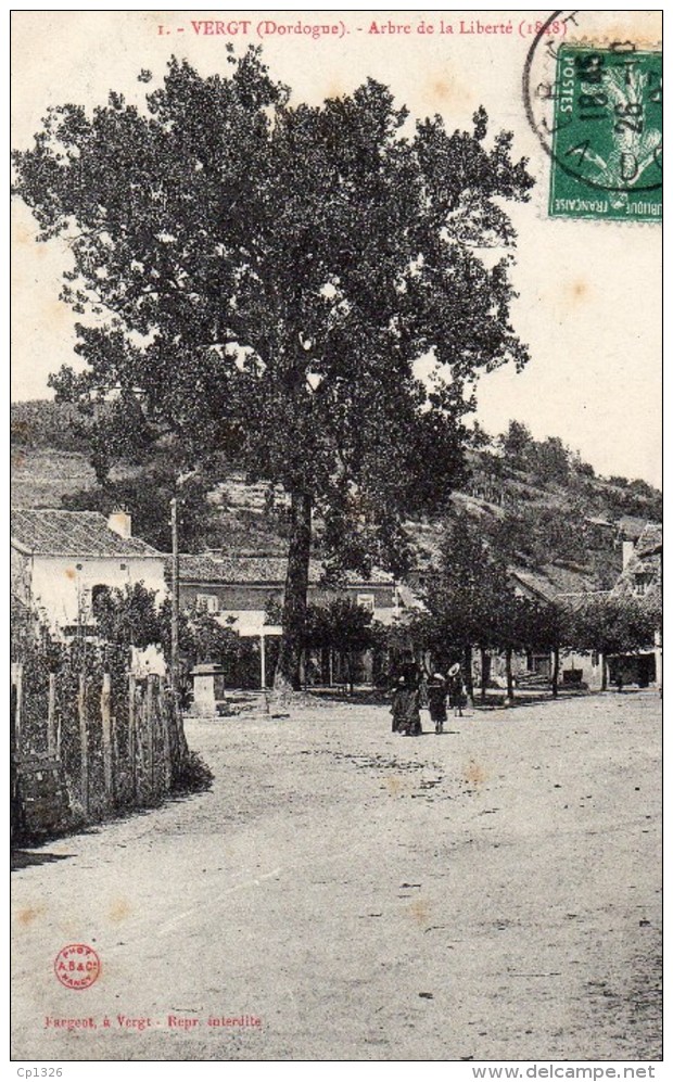 68Cci    24 Vergt Grand Arbre De La Liberté - Autres & Non Classés