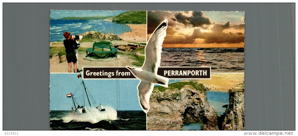 GREETINGS  FROM PERRANPORTH - Newquay