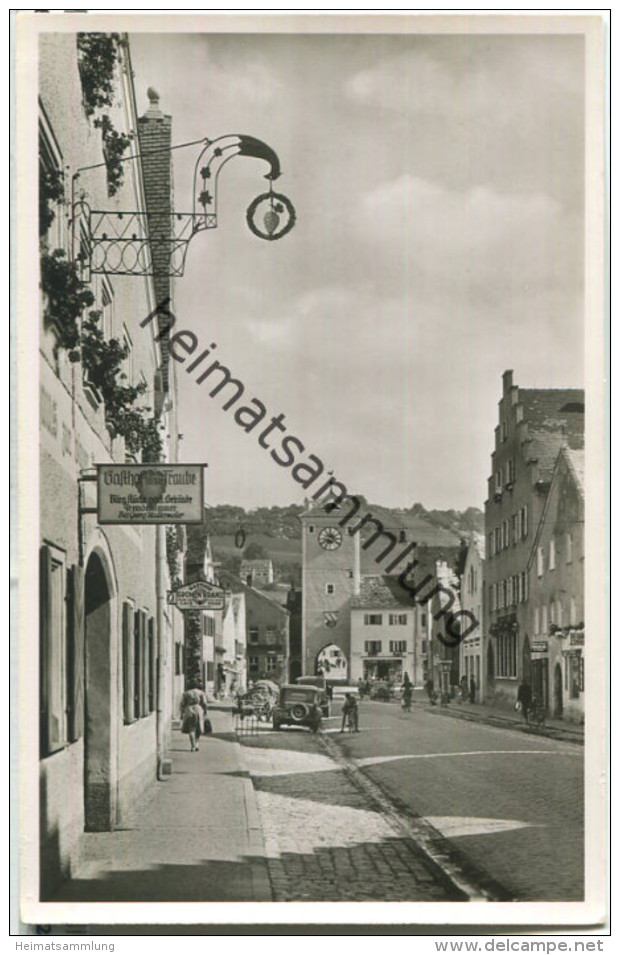 Kelheim - Altmühlstraße - Foto-Ansichtskarte - Kelheim