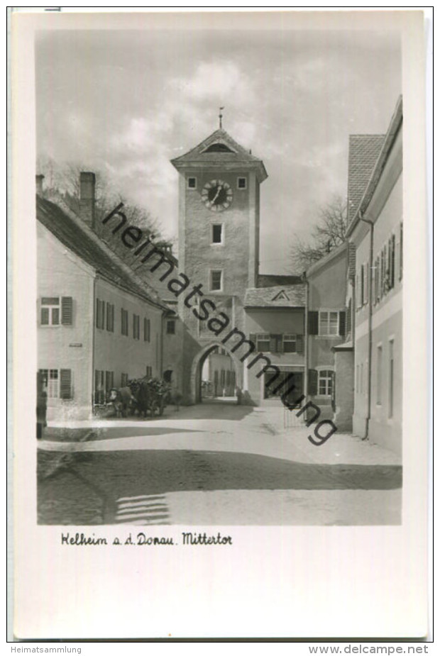 Kelheim - Mittertor - Foto-Ansichtskarte - Kelheim