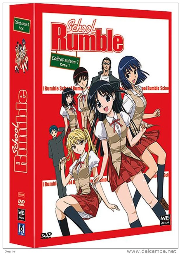 School Rumble °°°° Coffret Saison 1 Partie 1  / 3 DVD - Commedia