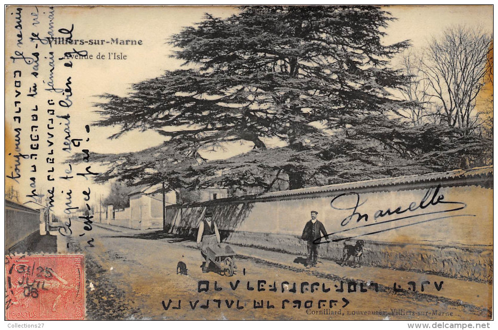 94-VILLIER-SUR-MARNE- AVENUE DE L'ISLE - Villiers Sur Marne