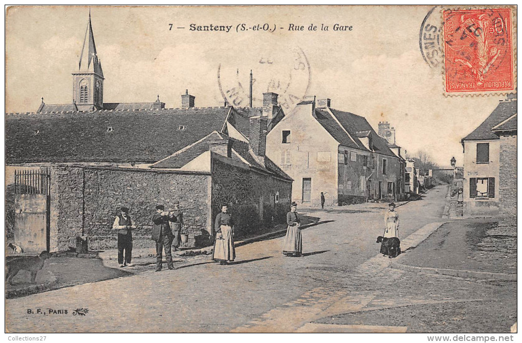 94-SANTENY- RUE DE LA GARE - Santeny