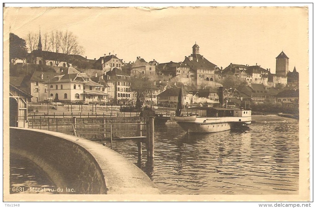 Schweiz, 1915, Morat Vu (e) Du Lac, Bataillon 137 Feldpost Nach Steffisburg, Siehe Scans! - Steffisburg