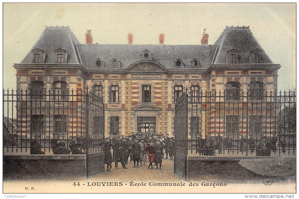 27-LOUVIER- ECOLE COMMUNALE DES GARCONS - Louviers