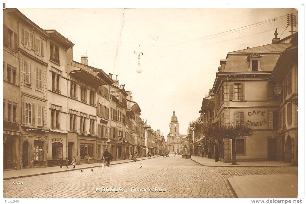 Schweiz, 1917, Morges Nach Steffisburg, Gefalten, Siehe Scans! - Steffisburg