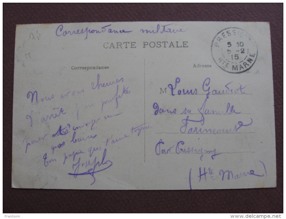 CPA 58 SAINCAIZE MEAUCE La Gare 1915 ANIMEE TRAIN MICHELINE & CHEF DE GARE ? - Altri & Non Classificati