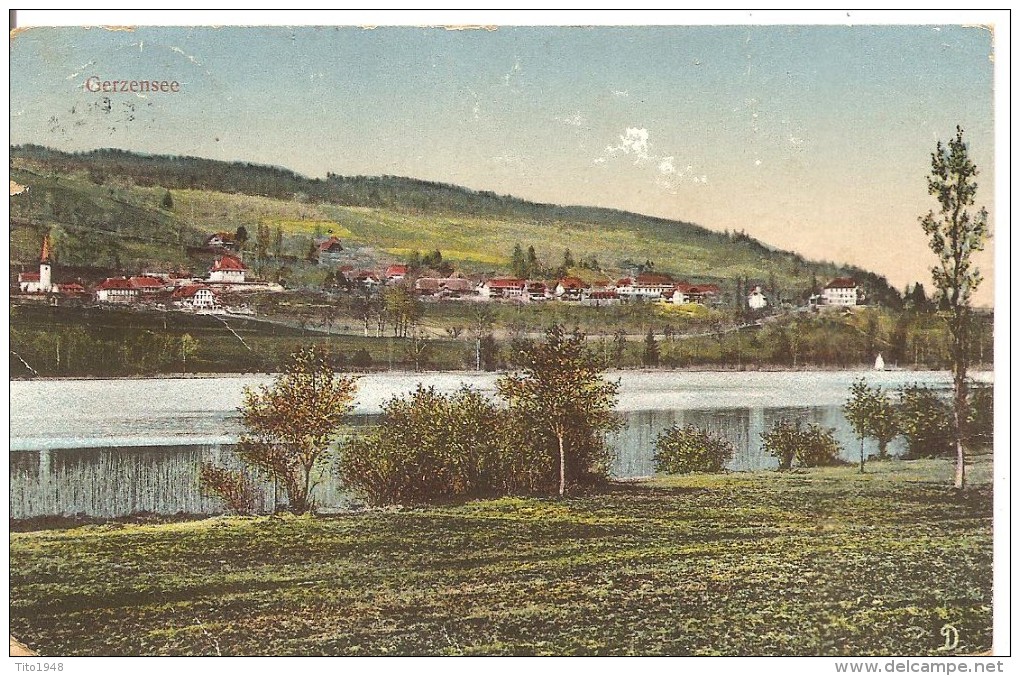 Schweiz, 1915, Gerzensee, Nach Steffisburg, Siehe Scans! - Gerzensee