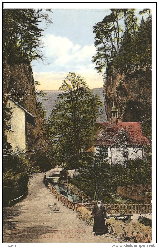 Schweiz, 1915, Solothurn, Einsiedelei St. Verena, Nach Steffisburg, Siehe Scans! - Steffisburg