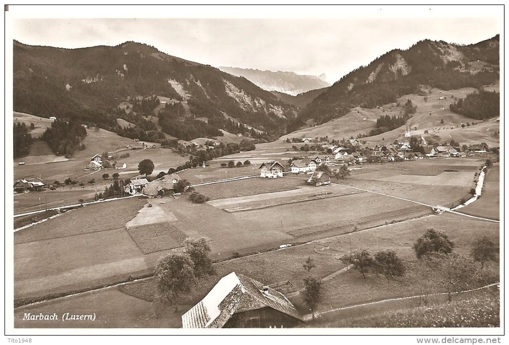 Schweiz, Ca. 1940, Marbach LU, Ungel., Siehe Scans! - Marbach
