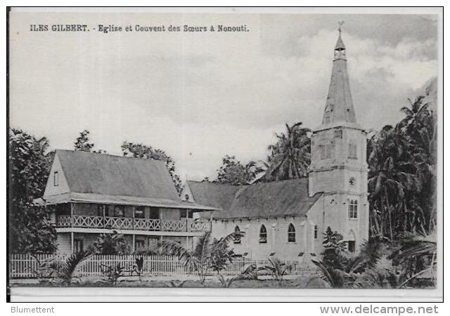 CPA Ancienne Océanie Iles GILBERT Non Circulé - Sonstige & Ohne Zuordnung